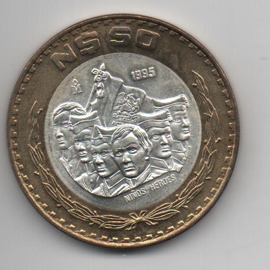 MEXICO DEL AÑO 1995 DE 50 PESOS